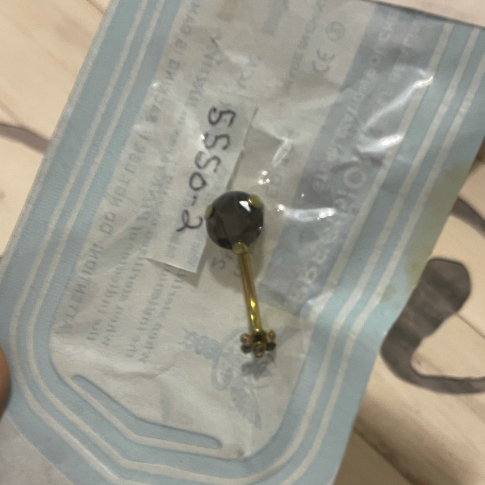 Jewelry for pierced Belly or “%$@!” :)
